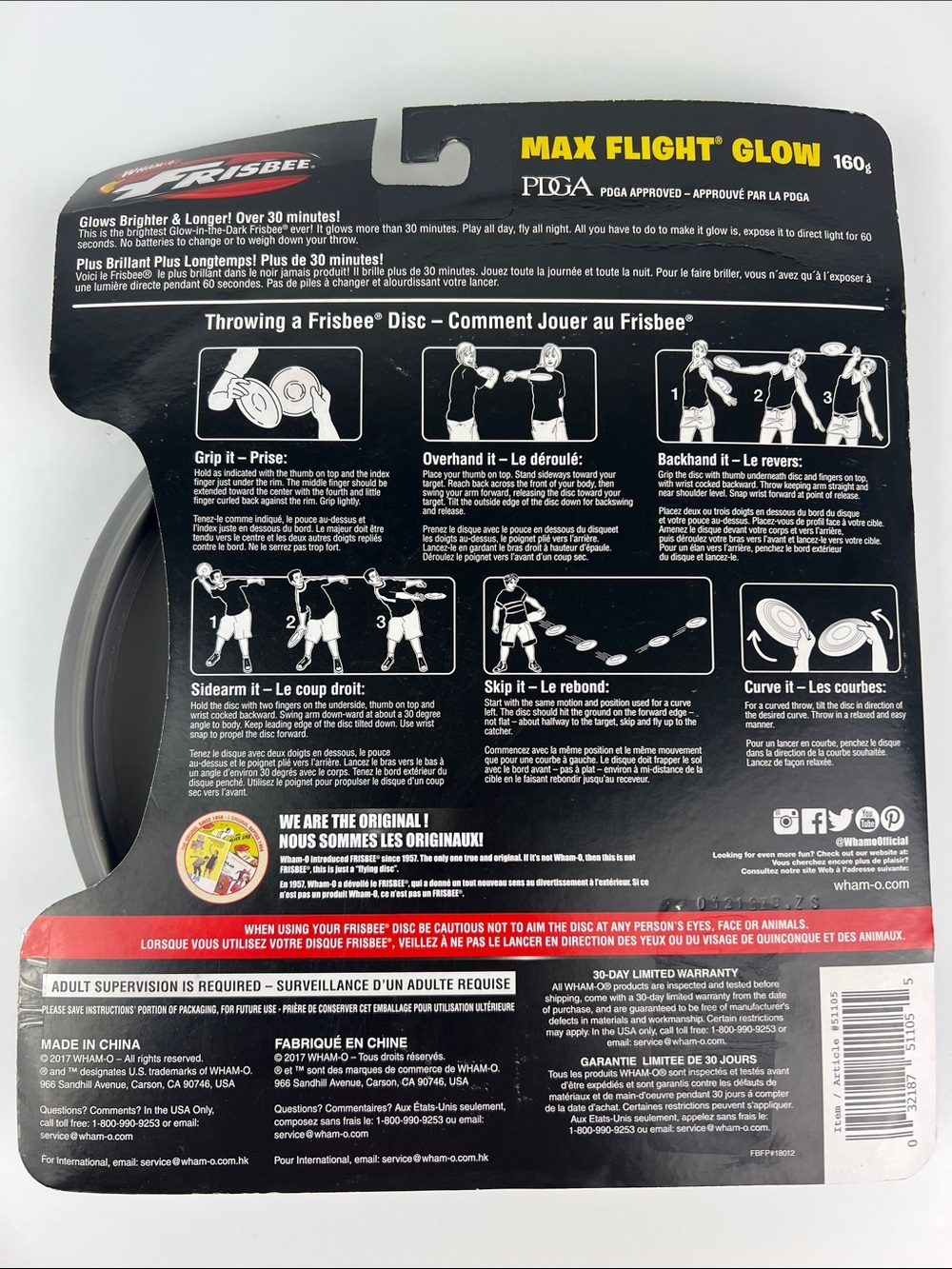 NEW  - Wham-O Max Flight Glow Frisbee Disc Teal - Picture 3 of 6